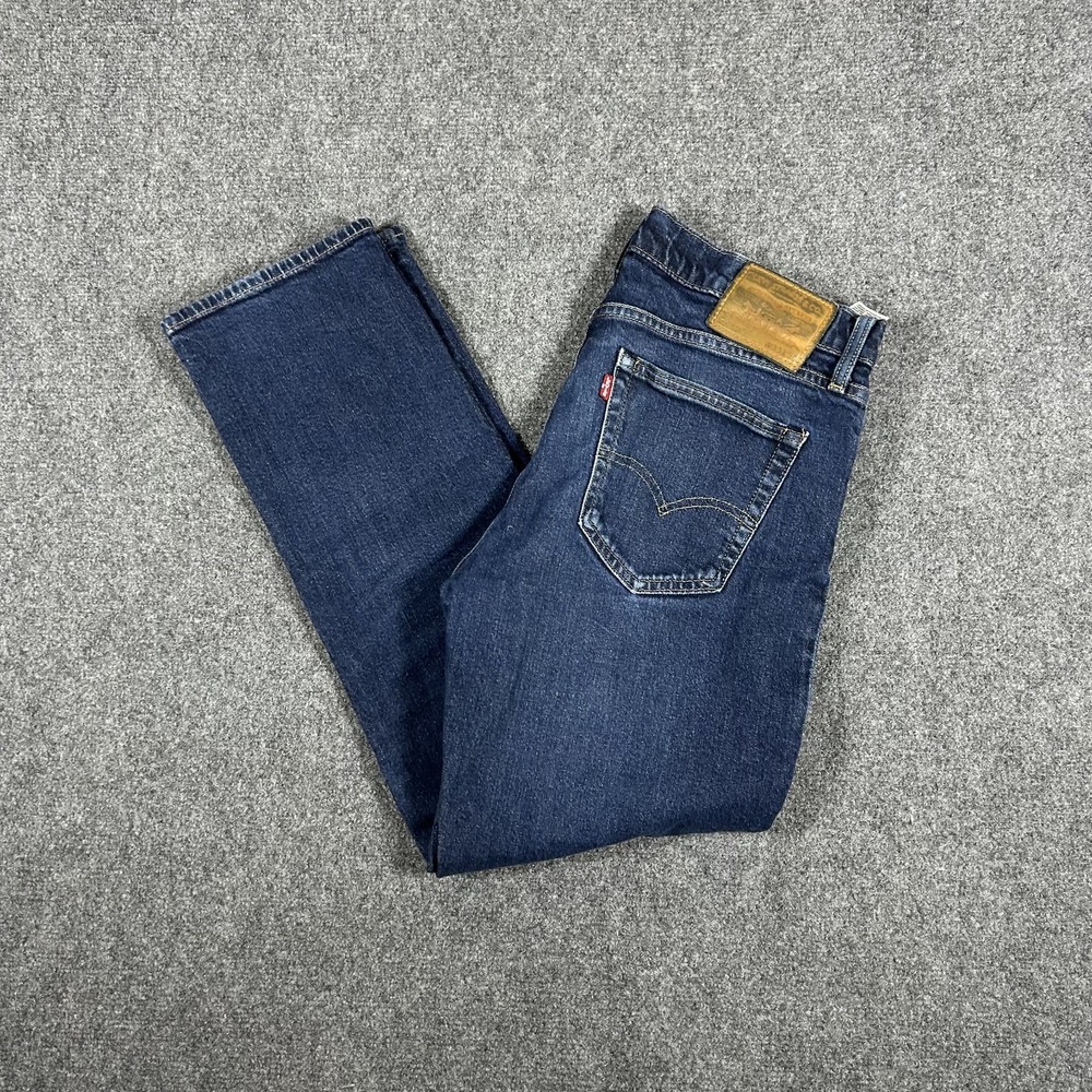 Levis 501 Jeans Mens Fits 33x30 Blue Denim Medium Wash Straight Leg #2547